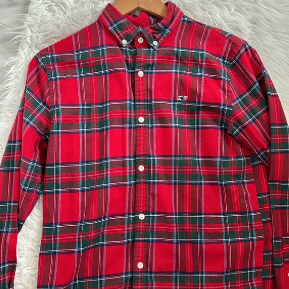 Vineyard Vines Plaid Shirt in Great Condition - Picture 2 of 2